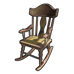 Rocking Chair Rust Item