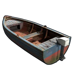 Лодка Rust Item