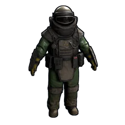 Heavy Scientist Suit Rust Item