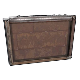 Shutter Frame large Rust Item
