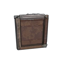 Shutter Frame Small Rust Item