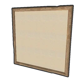 XL Picture Frame Rust Item
