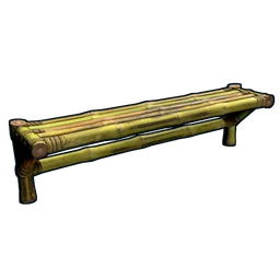 Bamboo Wall Shelves Rust Item