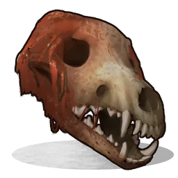 Череп волка Rust Item