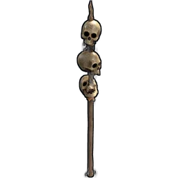 Черепа на копьях Rust Item