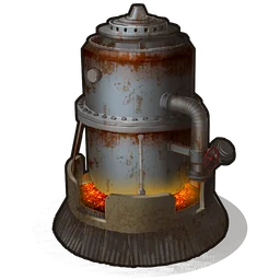 Small Oil Refinery Rust Item