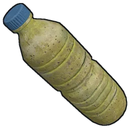 Small Water Bottle Rust Item