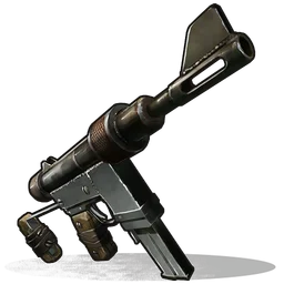 Самодельный пистолет-пулемет Rust Item