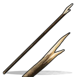 Wooden Spear Rust Item