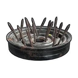 Small Spike Trap Rust Item