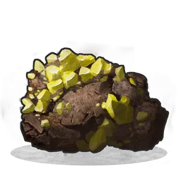 Sulfur Ore Rust Item