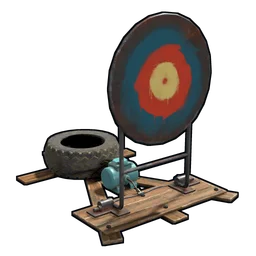 Reactive Target Rust Item