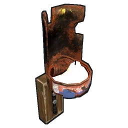 Tuna Can Lamp Rust Item