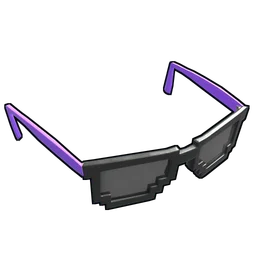 Purple Sunglasses Rust Item