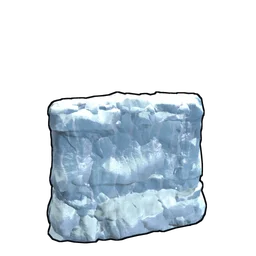 Низкая ледяная стена Rust Item