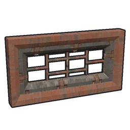 Reinforced Glass Window Rust Item