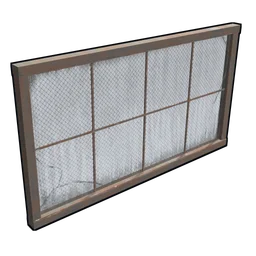Strengthened Glass Window Rust Item