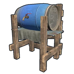 Water Barrel Rust Item