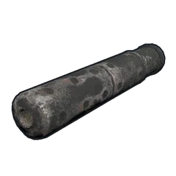 Military Silencer Rust Item