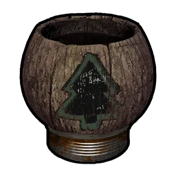 Basic Wood Tea Rust Item