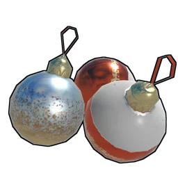 Decorative Baubels Rust Item