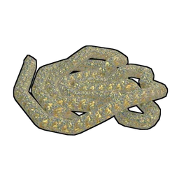 Decorative Tinsel Rust Item