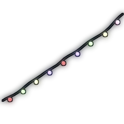 Christmas Lights Rust Item