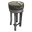 Metal Bar Stool Rust Item