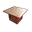 Beach Table Rust Item