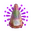 Violet Volcano Firework Rust Item