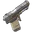 Semi Automatic Pistol Rust Item