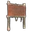 One Sided Town Sign Post Rust Item